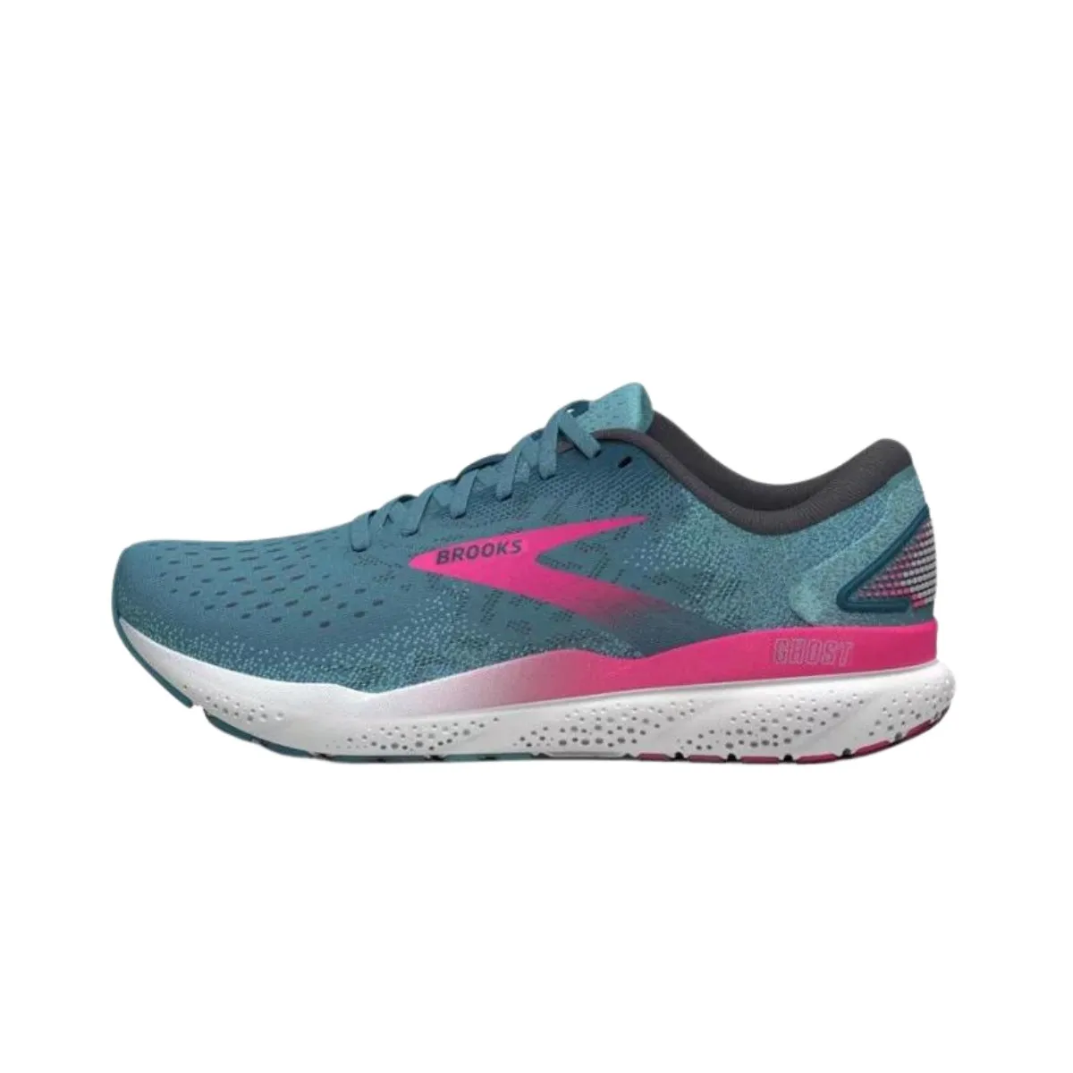 Brooks Ghost 16 Women's Shoes Blue Pink