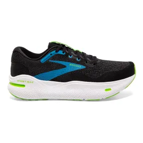 Brooks Ghost Max Black Atomic Blue Jasmine 13 2E Wide Men's