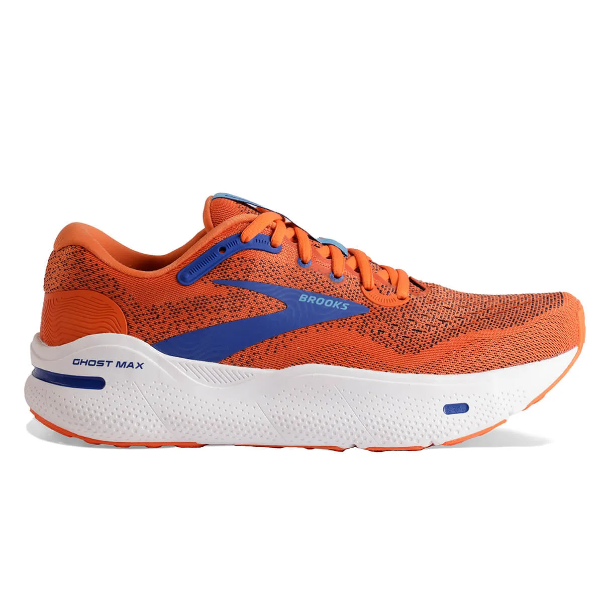 Brooks Ghost Max Men's Running Shoes | Red Orange/Black/Surf the Web