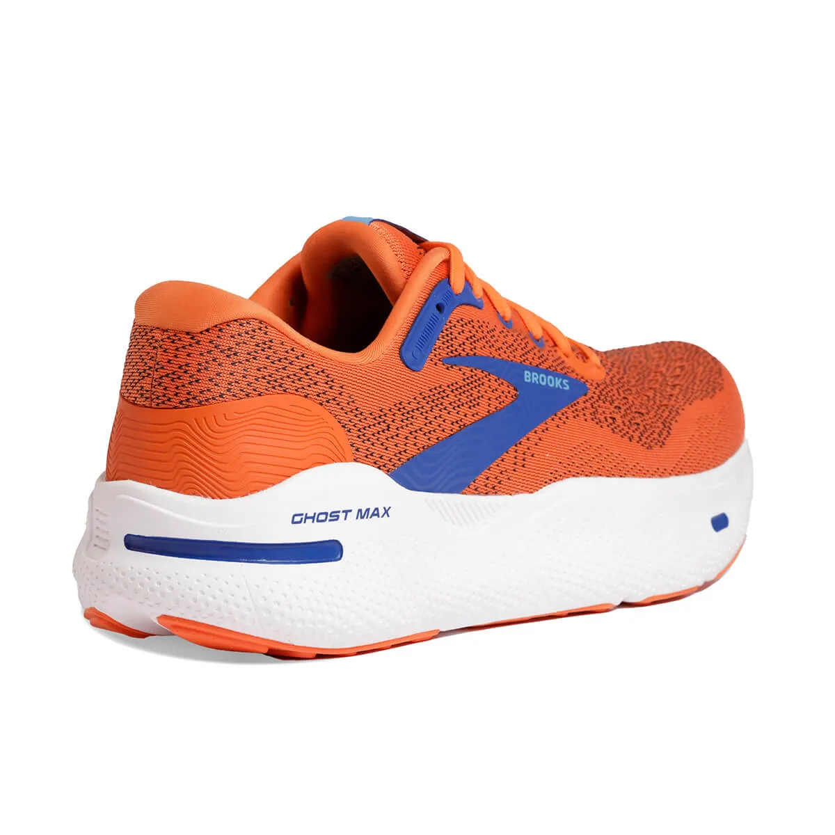 Brooks Ghost Max Men's Running Shoes | Red Orange/Black/Surf the Web