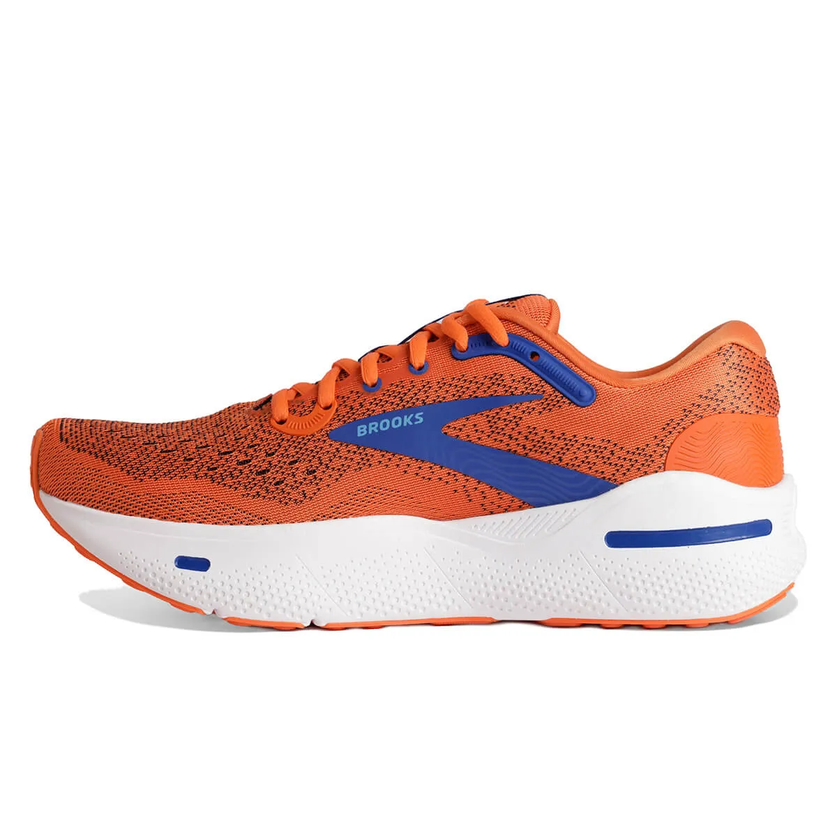 Brooks Ghost Max Men's Running Shoes | Red Orange/Black/Surf the Web