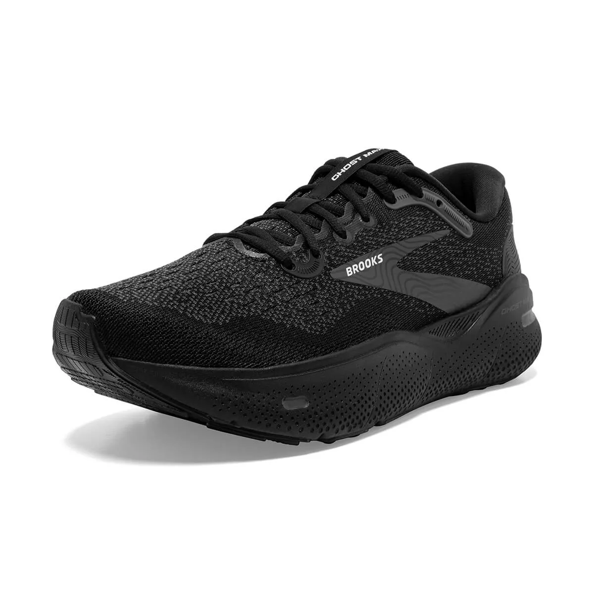 Brooks Ghost Max Men's Shoes | Black Ebony | Buy Now.