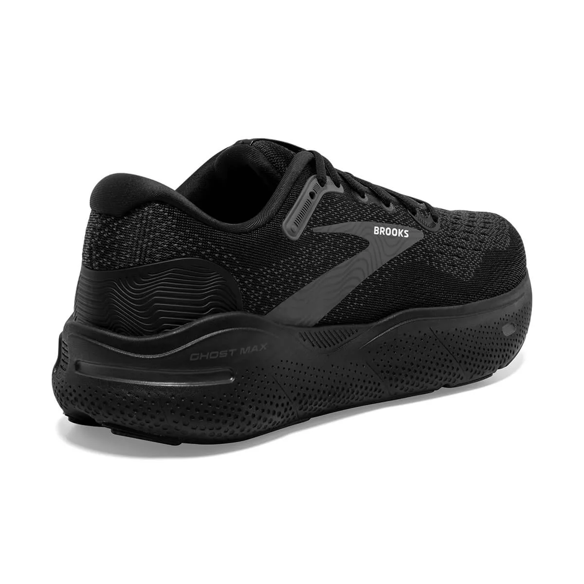 Brooks Ghost Max Men's Shoes | Black Ebony | Buy Now.