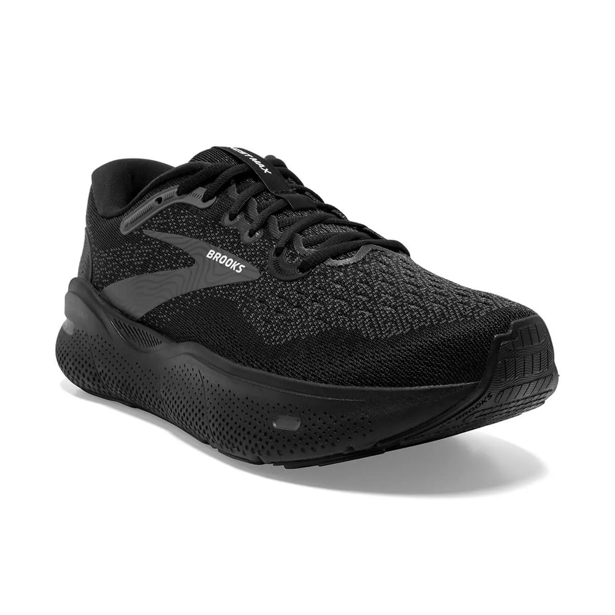 Brooks Ghost Max Men's Shoes | Black Ebony | Buy Now.