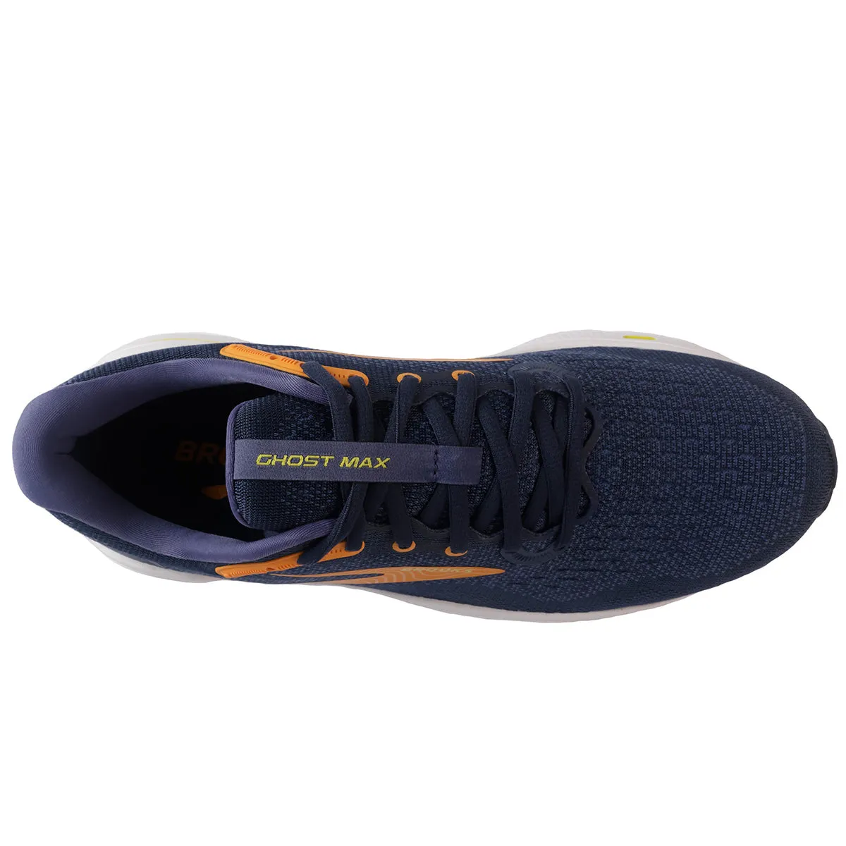 Brooks Ghost Max Men's Shoes - Crown Blue/Black Iris/Marigold