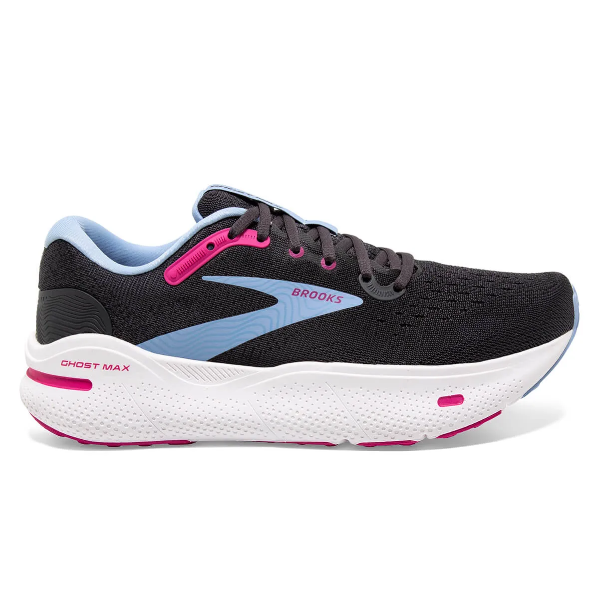 Brooks Ghost Max Women's Running Shoes | Ebony/Open Air/Lilac Rose