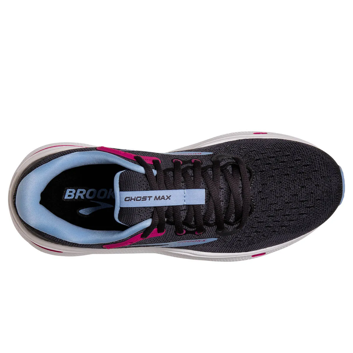 Brooks Ghost Max Women's Running Shoes | Ebony/Open Air/Lilac Rose