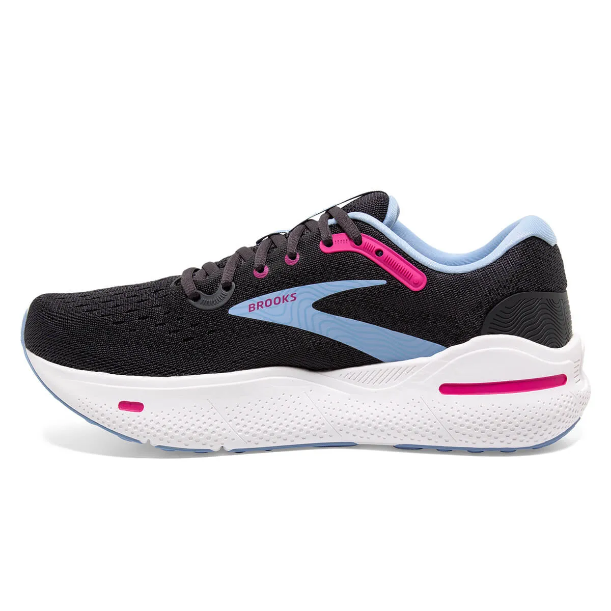 Brooks Ghost Max Women's Running Shoes | Ebony/Open Air/Lilac Rose