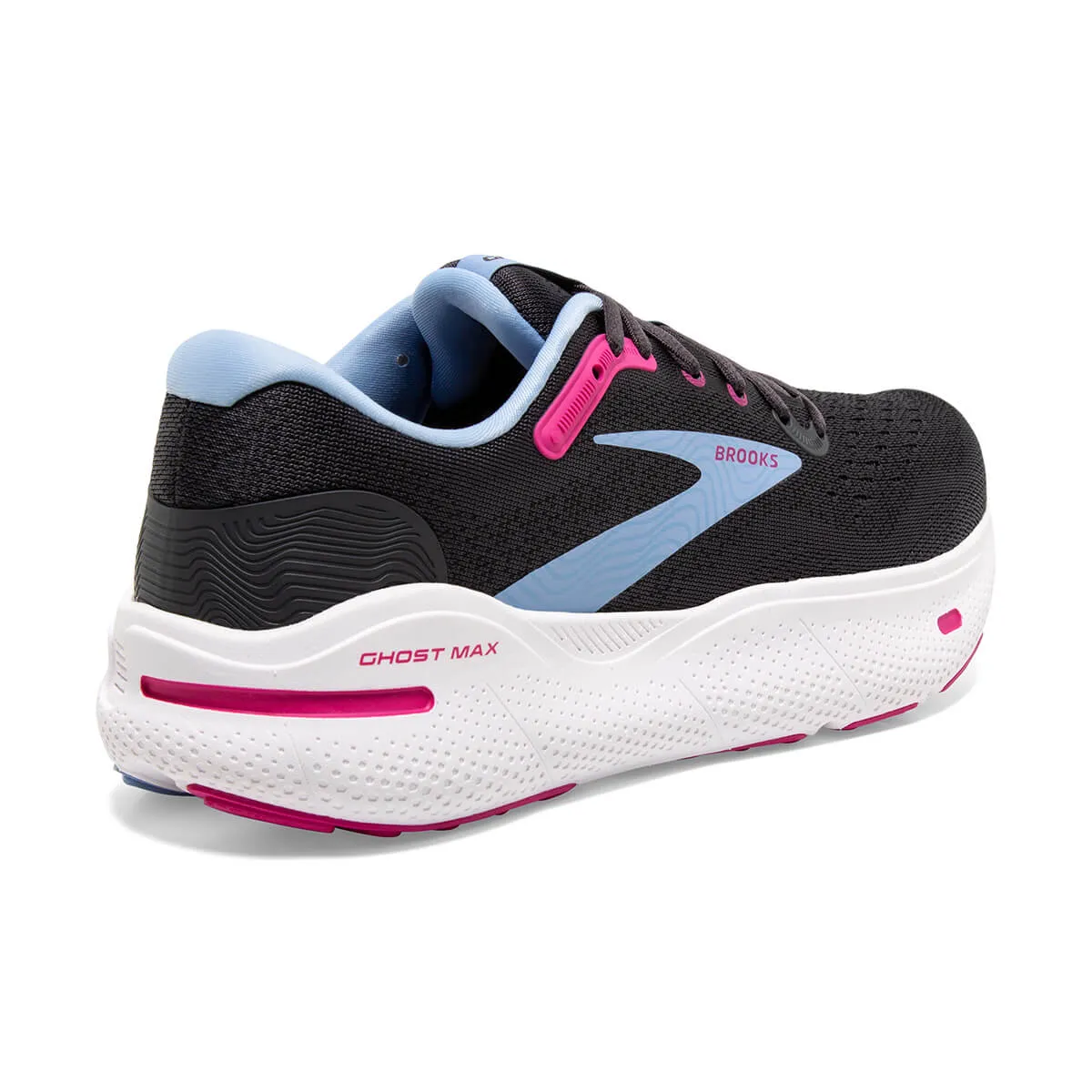 Brooks Ghost Max Women's Running Shoes | Ebony/Open Air/Lilac Rose