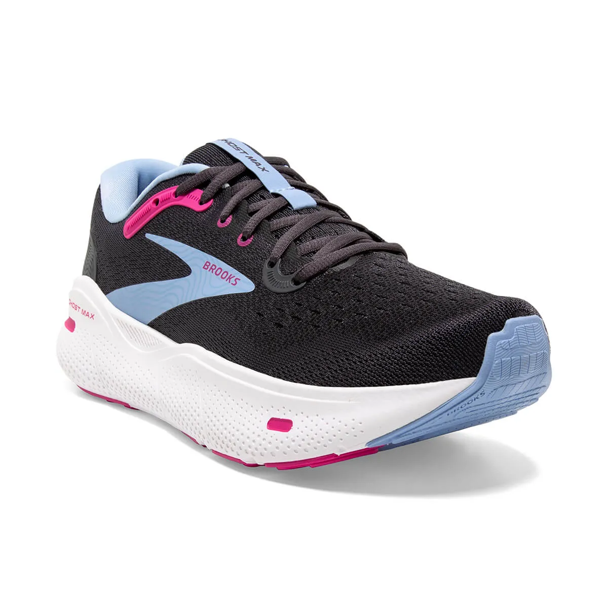 Brooks Ghost Max Women's Running Shoes | Ebony/Open Air/Lilac Rose