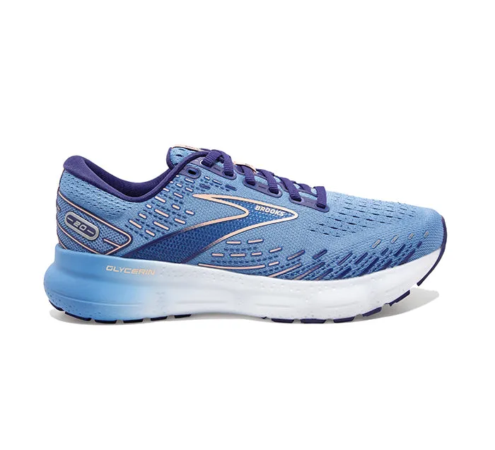 Brooks Glycerin 20 Blue/White Women's Shoes