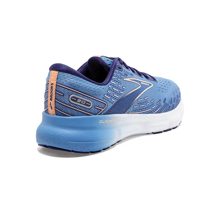 Brooks Glycerin 20 Blue/White Women's Shoes