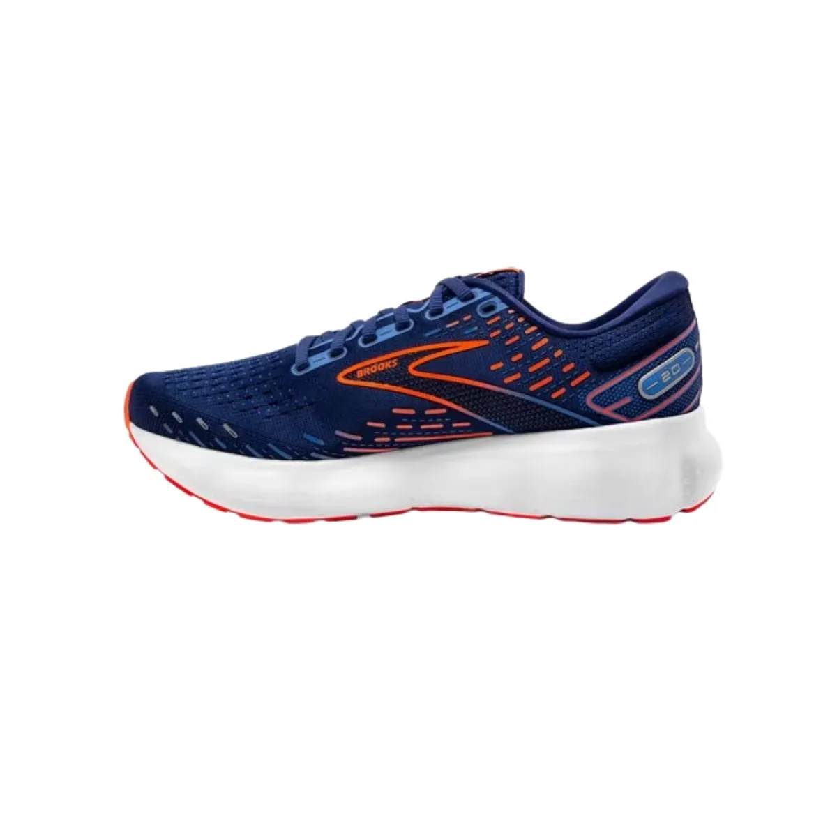 Brooks Glycerin 20 Running Shoes Blue Orange