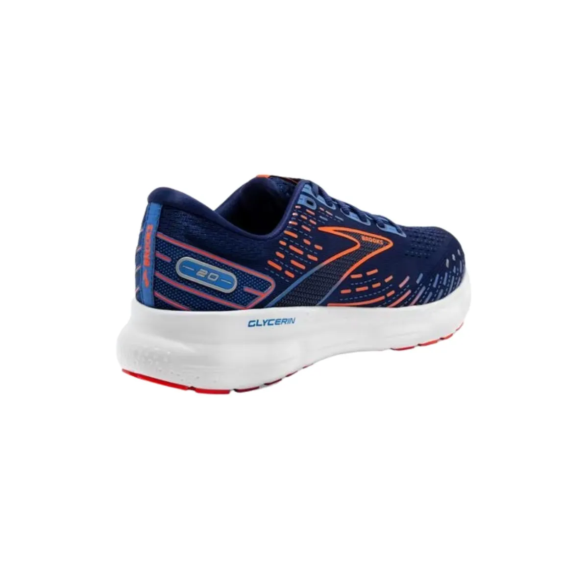 Brooks Glycerin 20 Running Shoes Blue Orange