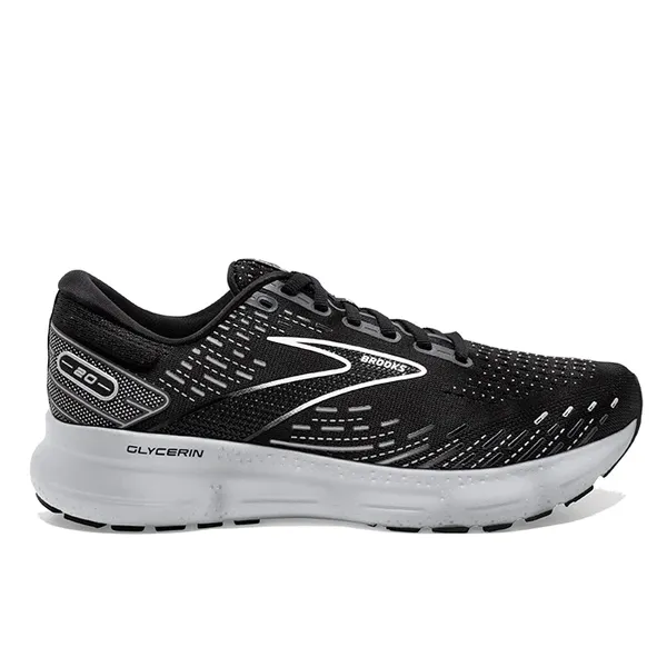 Brooks Glycerin 20 Wide Black/White Men's Shoes