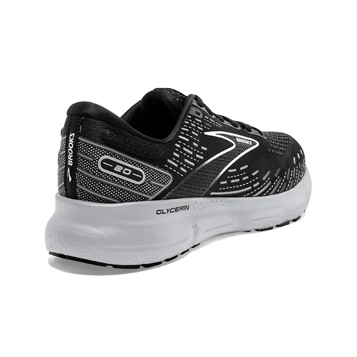 Brooks Glycerin 20 Wide Black/White Men's Shoes