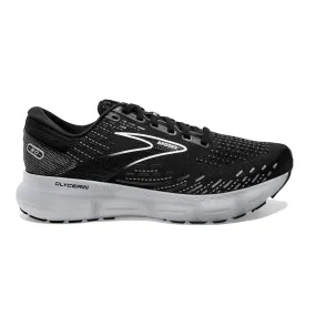 Brooks Glycerin 20 Women's Running Shoes - Black/White/Alloy, Size 6 Wide