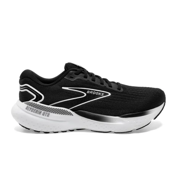 Brooks Glycerin GTS 21 Black White Men's Running Shoes