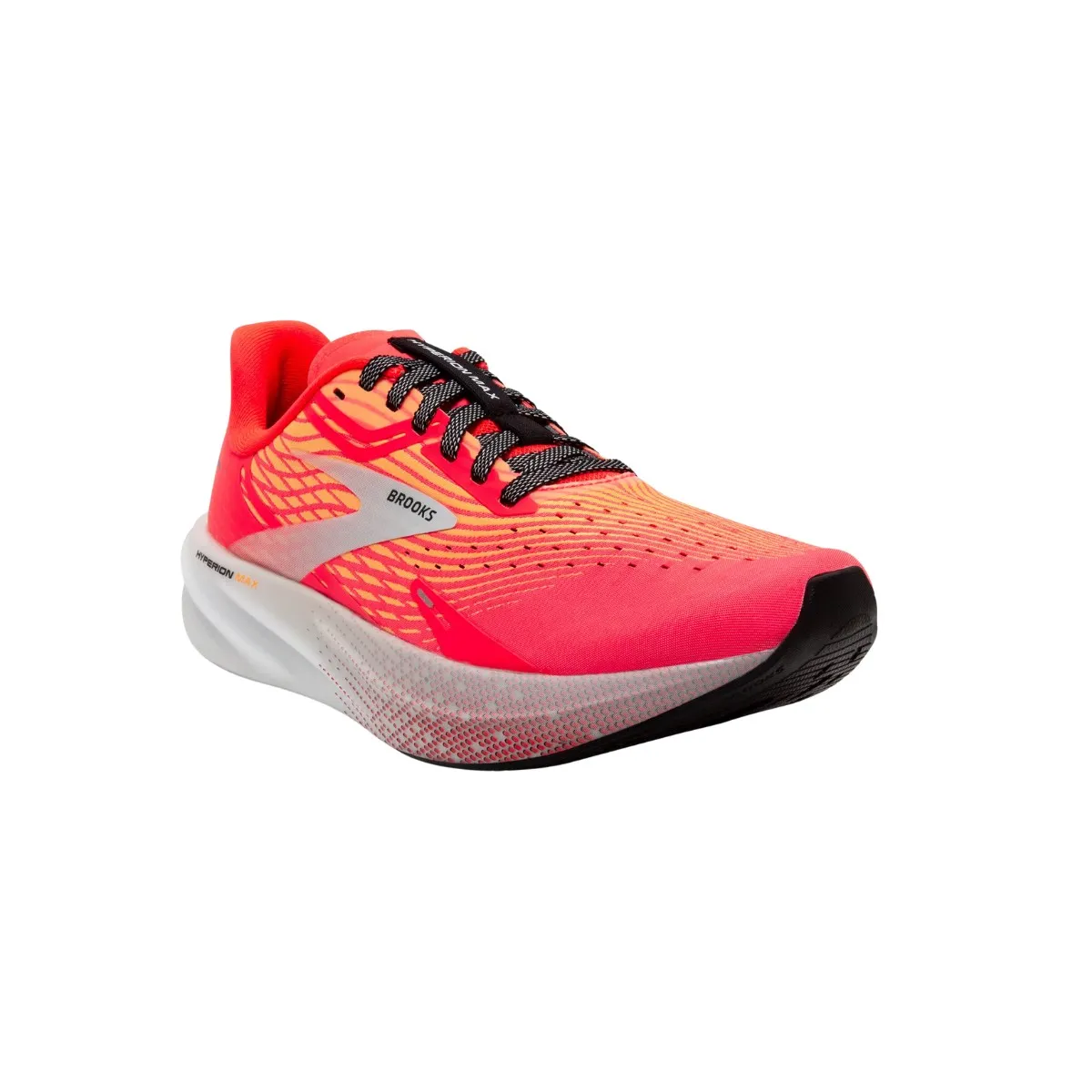 Brooks Hyperion Max Orange Red sneakers