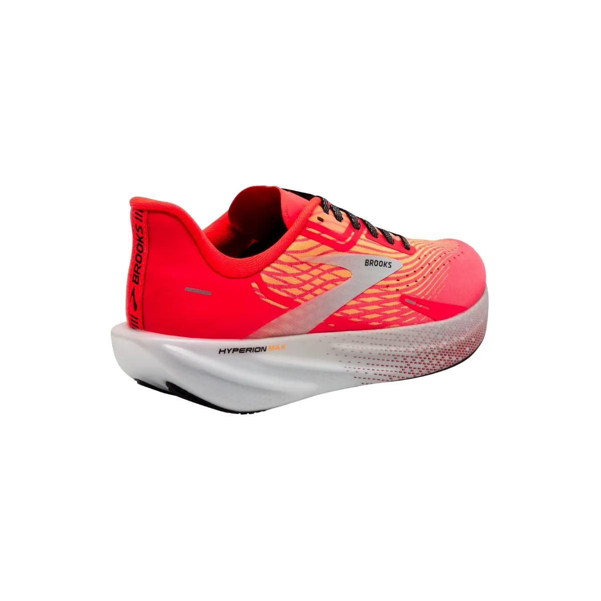 Brooks Hyperion Max Orange Red sneakers