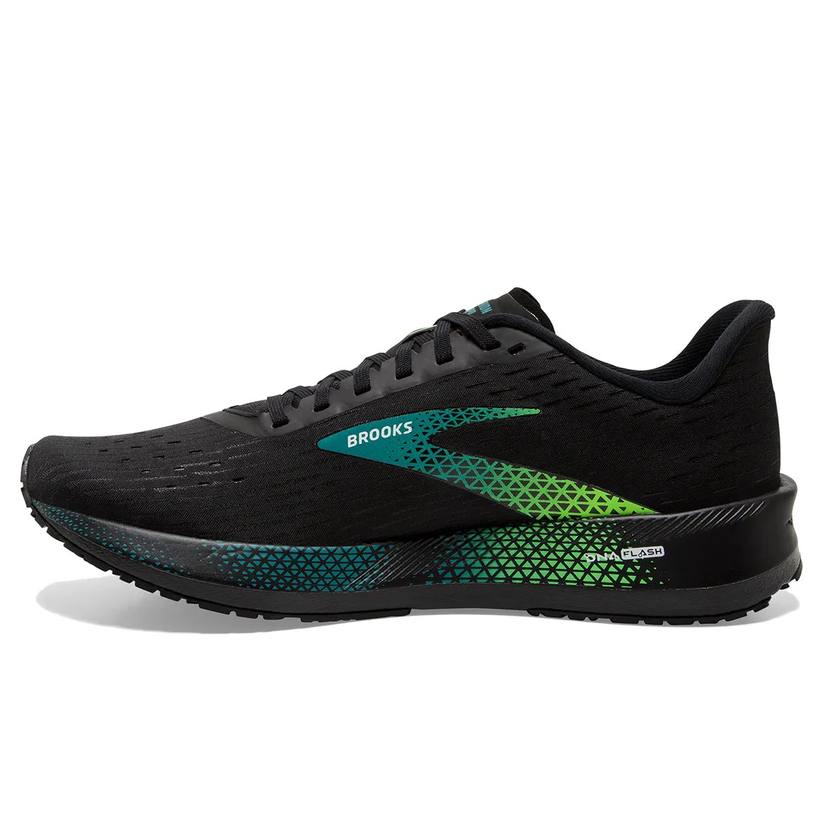 Brooks Hyperion Tempo Men's Running Shoe | Black/Green Gecko