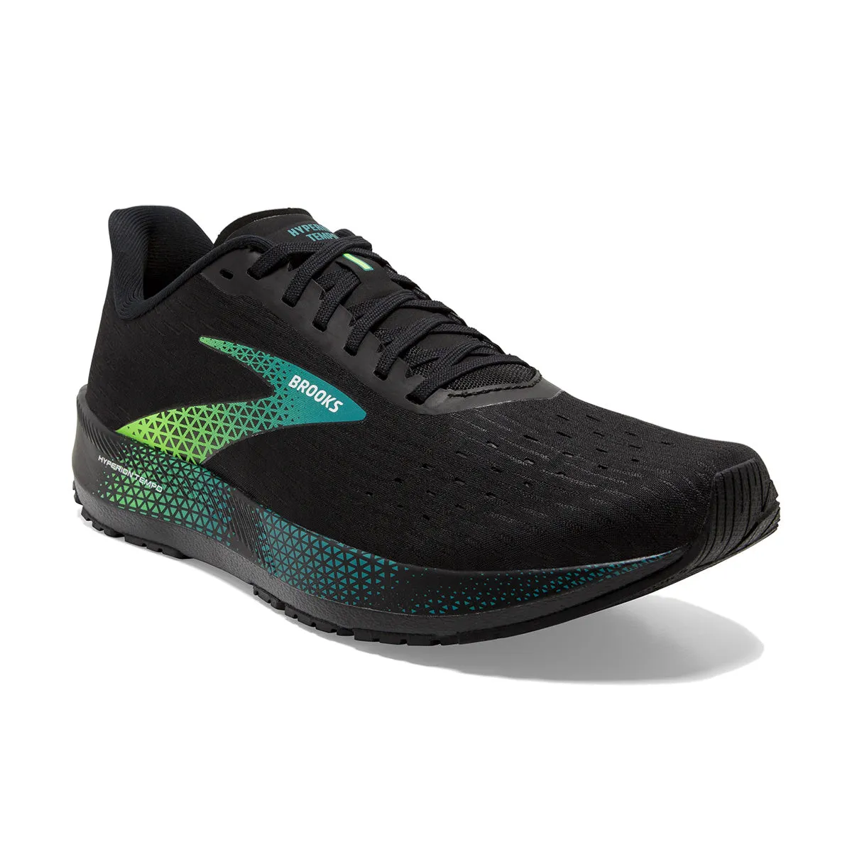 Brooks Hyperion Tempo Men's Running Shoe | Black/Green Gecko