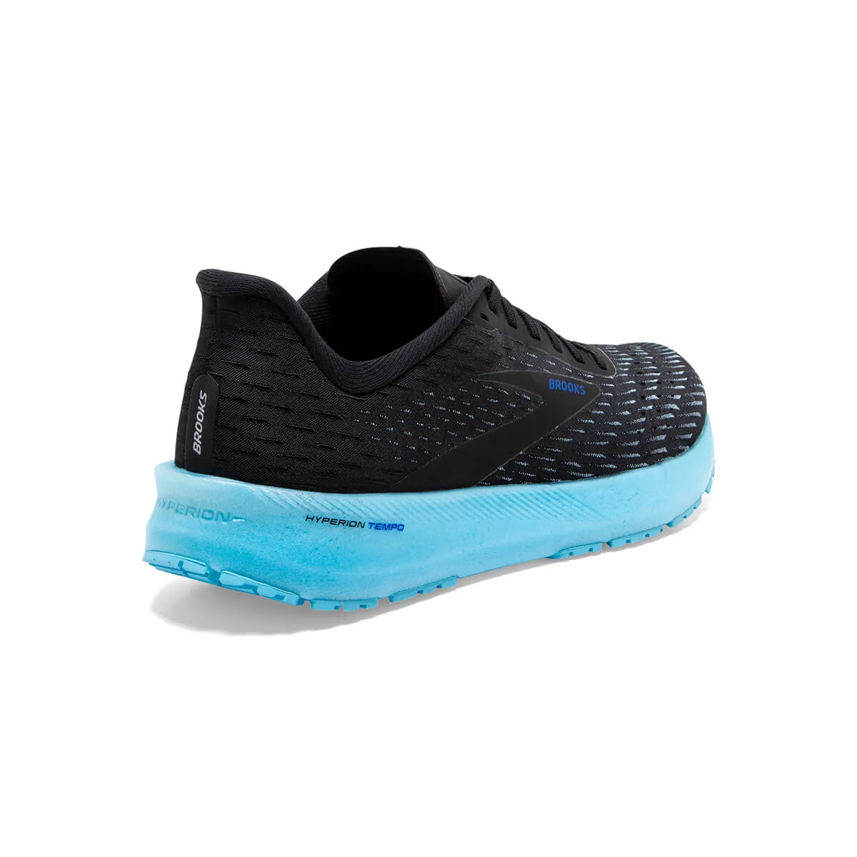 Brooks Hyperion Tempo Men's Running Shoes | Black/Iced Aqua/Blue