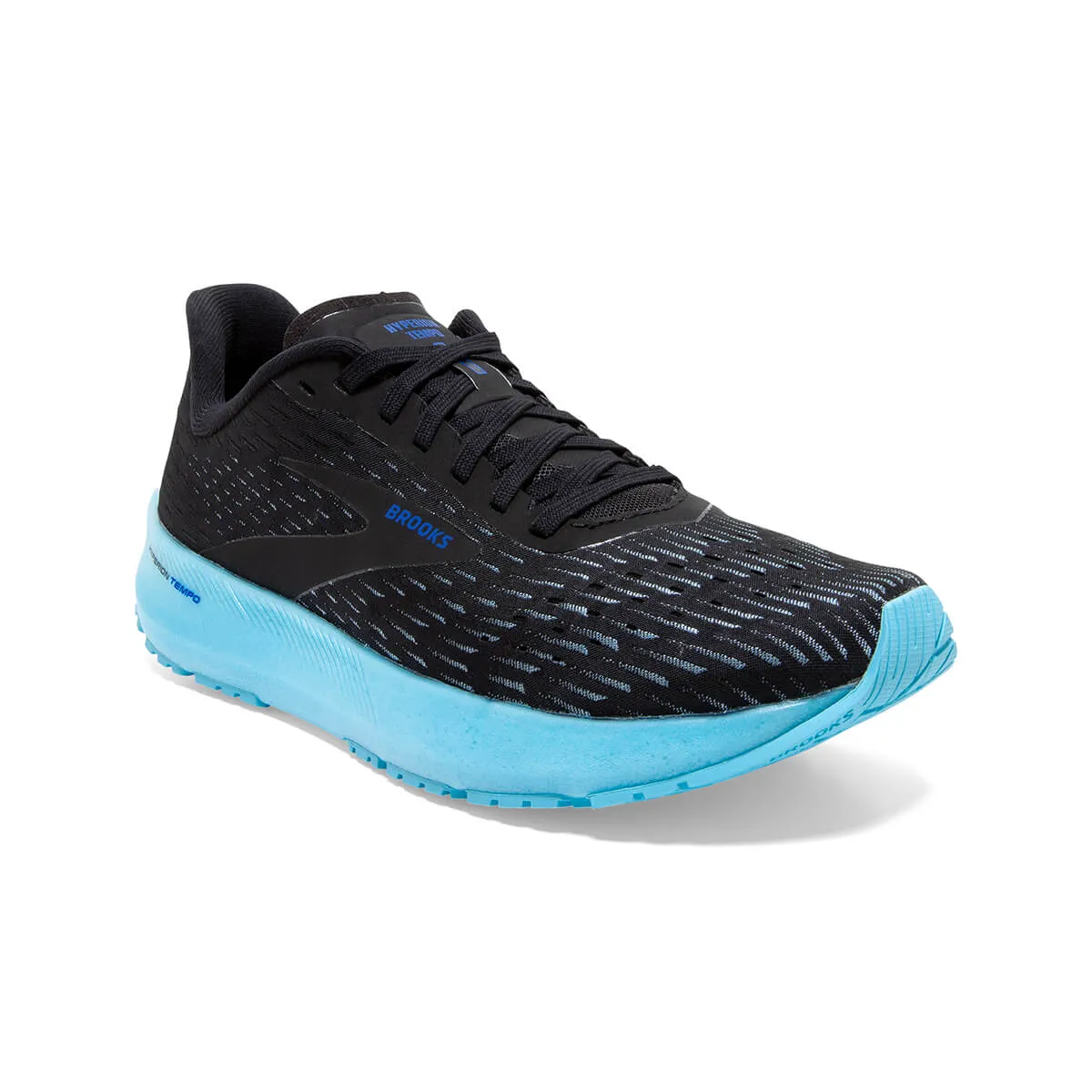 Brooks Hyperion Tempo Men's Running Shoes | Black/Iced Aqua/Blue