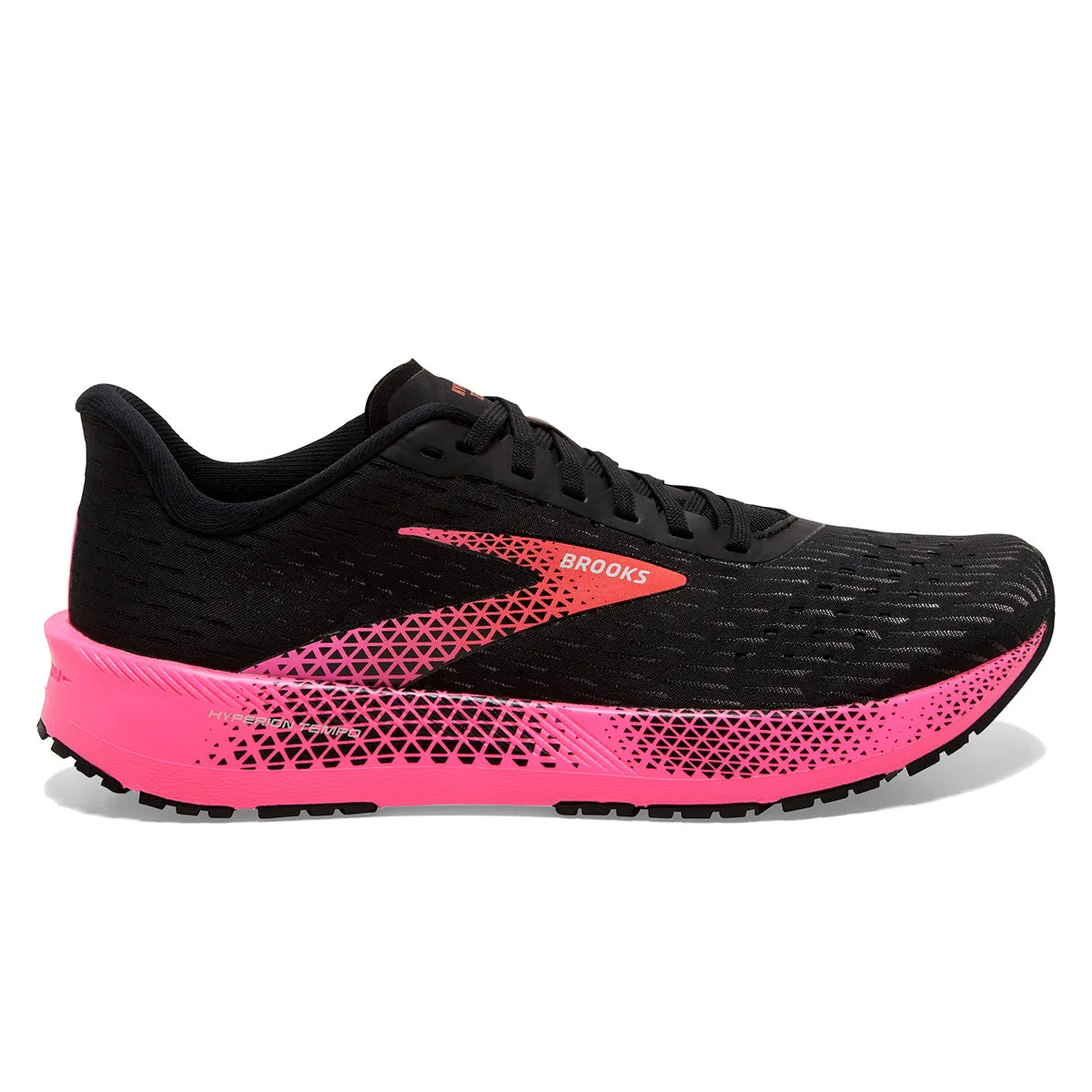 Brooks Hyperion Tempo Women's Running Shoe | Black/Pink/Hot Coral