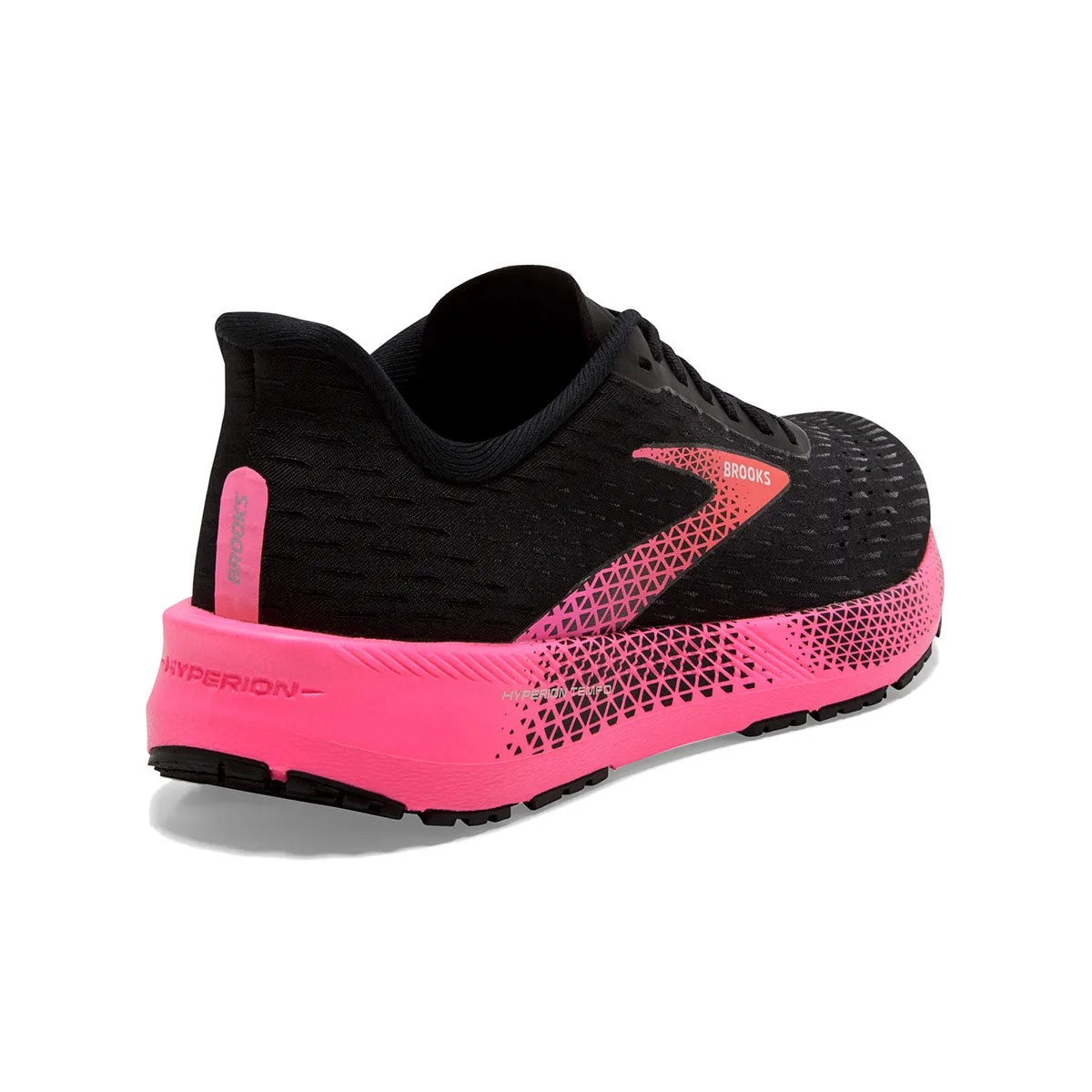 Brooks Hyperion Tempo Women's Running Shoe | Black/Pink/Hot Coral