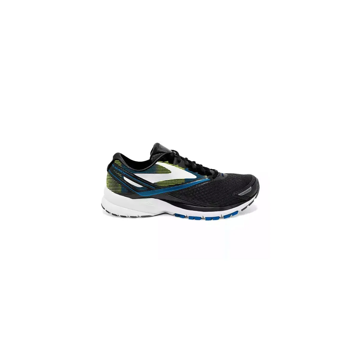 Brooks Launch 4 Special Edition White, Black, and Yellow PV17