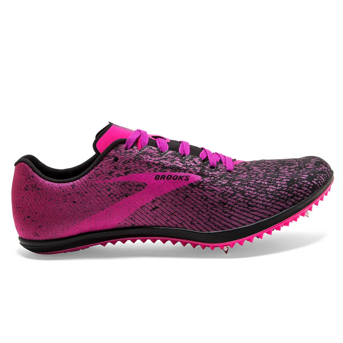 Brooks Mach 19 Women's Black Hollyhock Pink