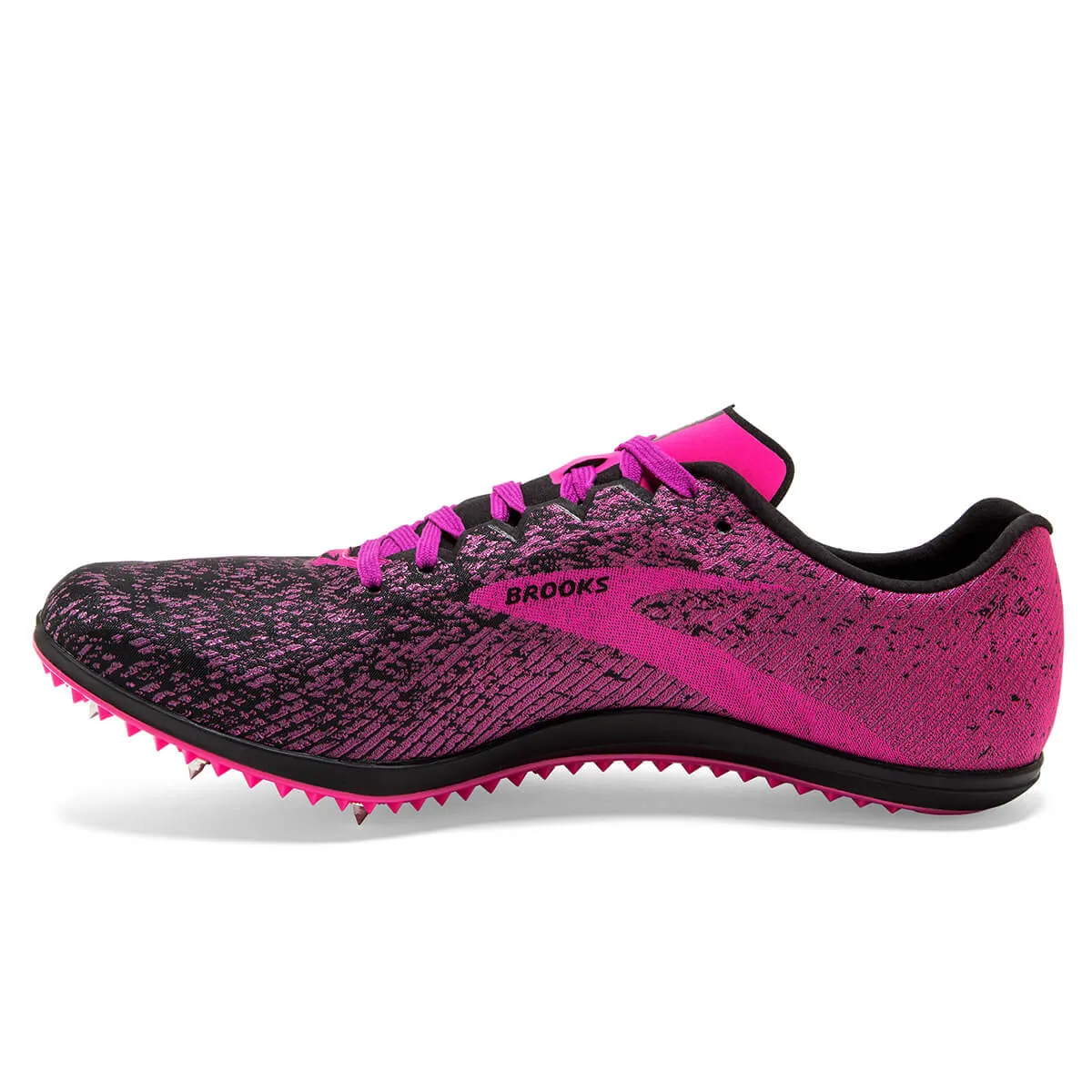 Brooks Mach 19 Women's Black Hollyhock Pink