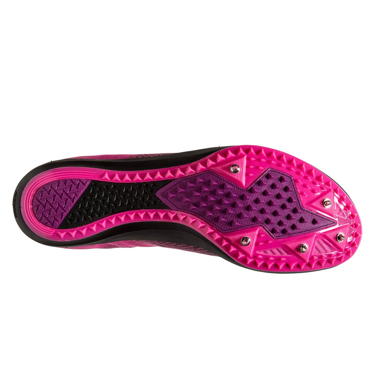 Brooks Mach 19 Women's Black Hollyhock Pink