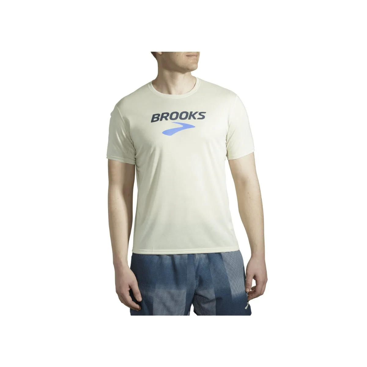 Brooks white short sleeve t-shirt distance