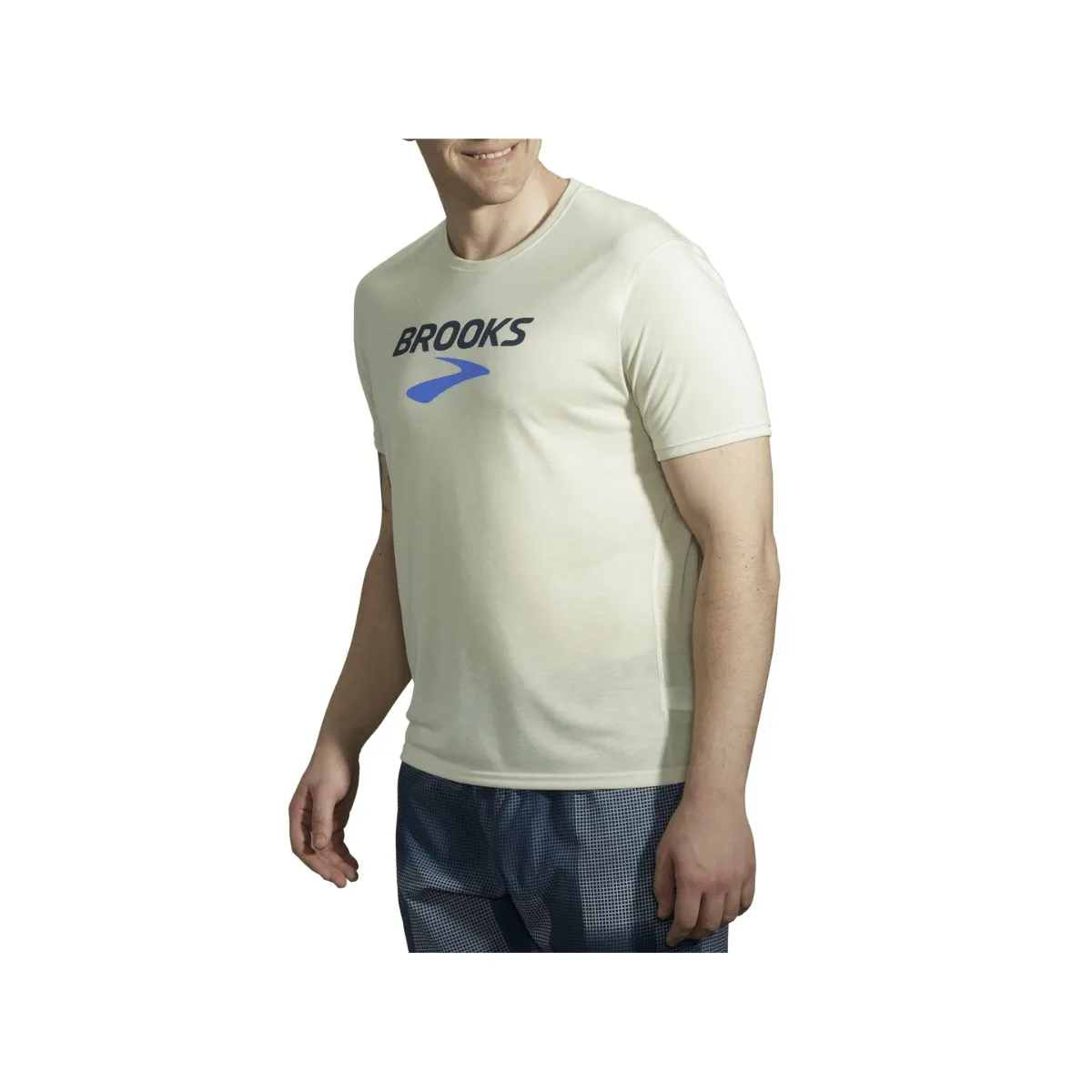 Brooks white short sleeve t-shirt distance