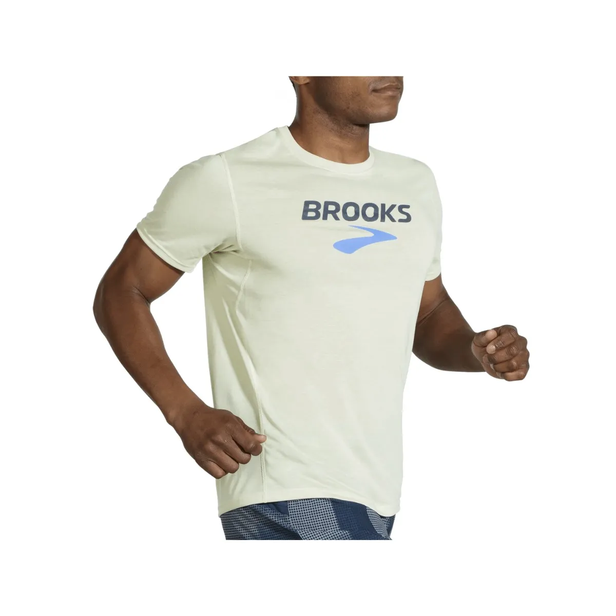 Brooks white short sleeve t-shirt distance