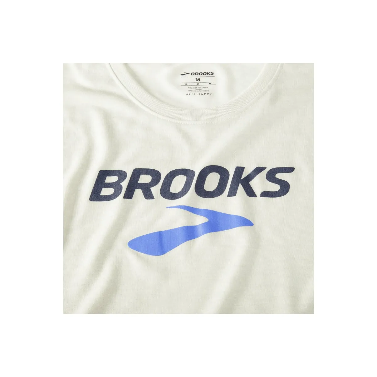 Brooks white short sleeve t-shirt distance