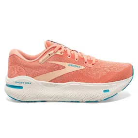 Brooks Women's Ghost Max Running Shoes - Papaya/Apricot/Blue