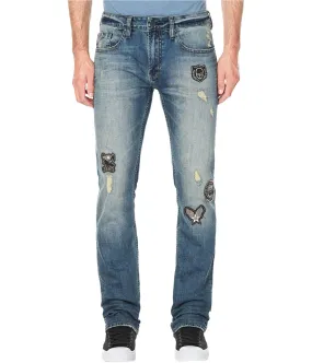 Buffalo David Bitton Mens Evan-X Straight Leg Jeans, TW1