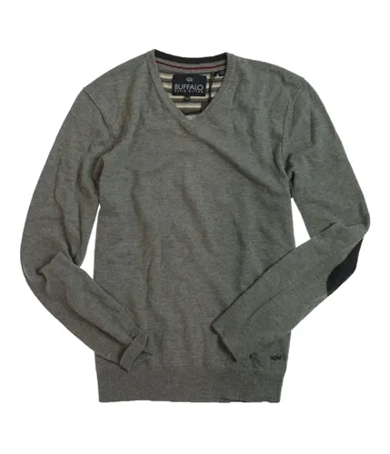 Buffalo David Bitton Mens V-Neck Knit Sweater, TW1