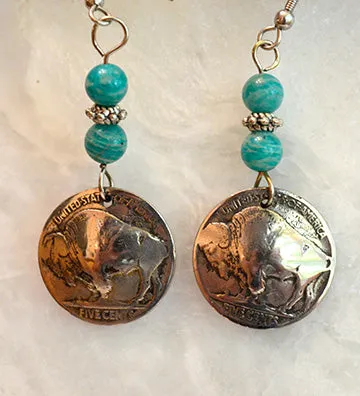 Buffalo Nickel Earrings for Sale at Best Prices - Order Now