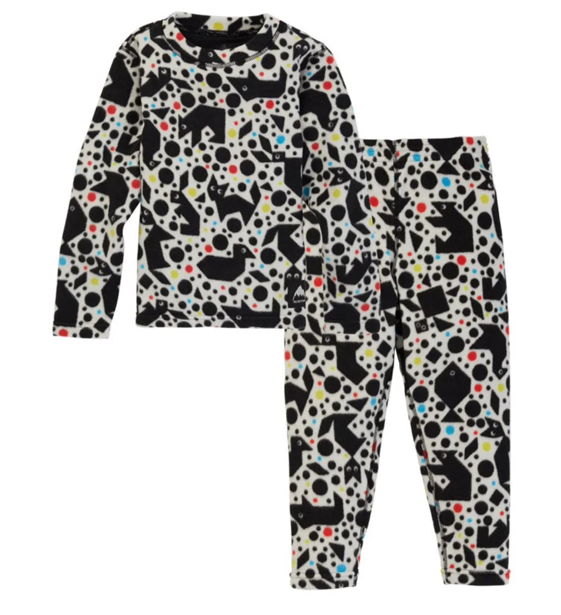 Burton Heavyweight Fleece Base Layer Set for Toddlers.