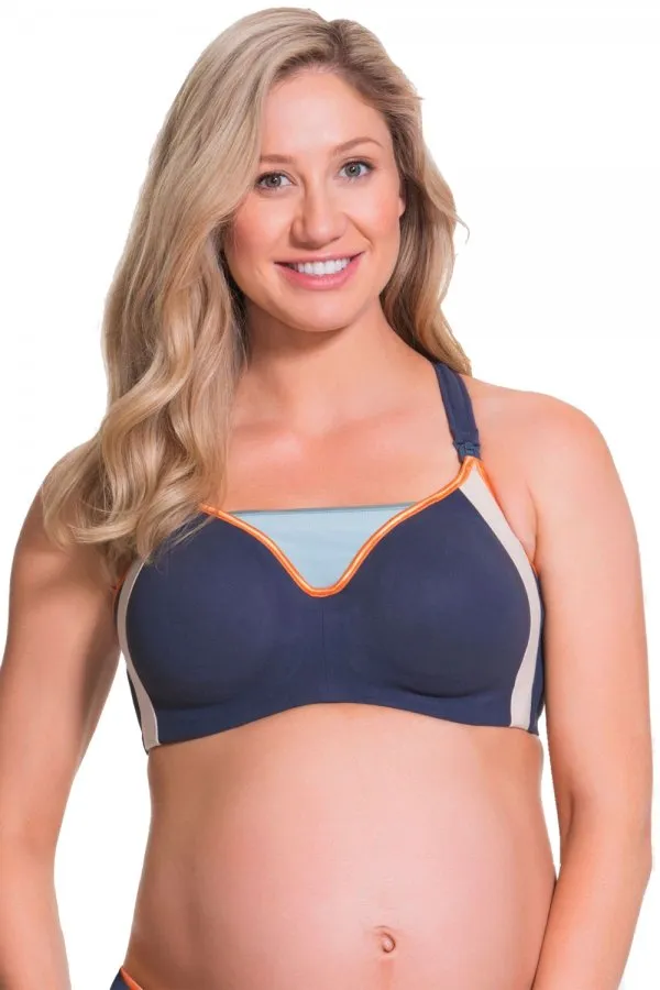 Cake Lingerie Zest Flexi Wire Maternity and Nursing Sports Bra