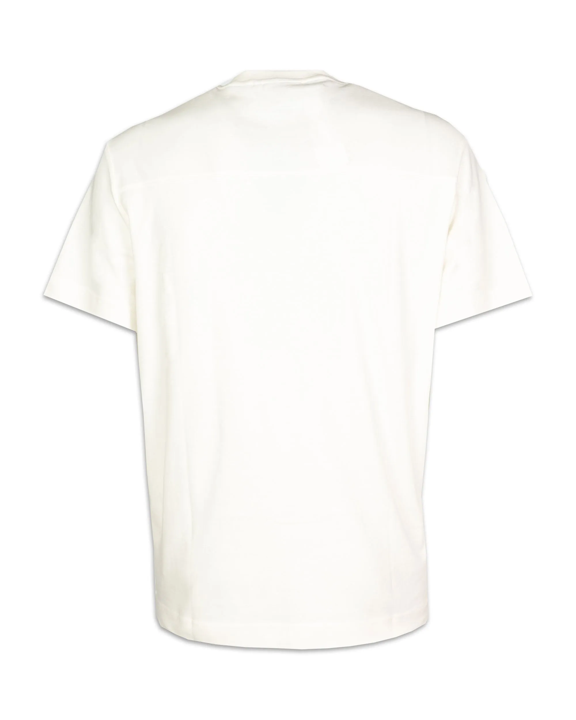 Calvin Klein Comfort Debossed Logo Bianco T-Shirt