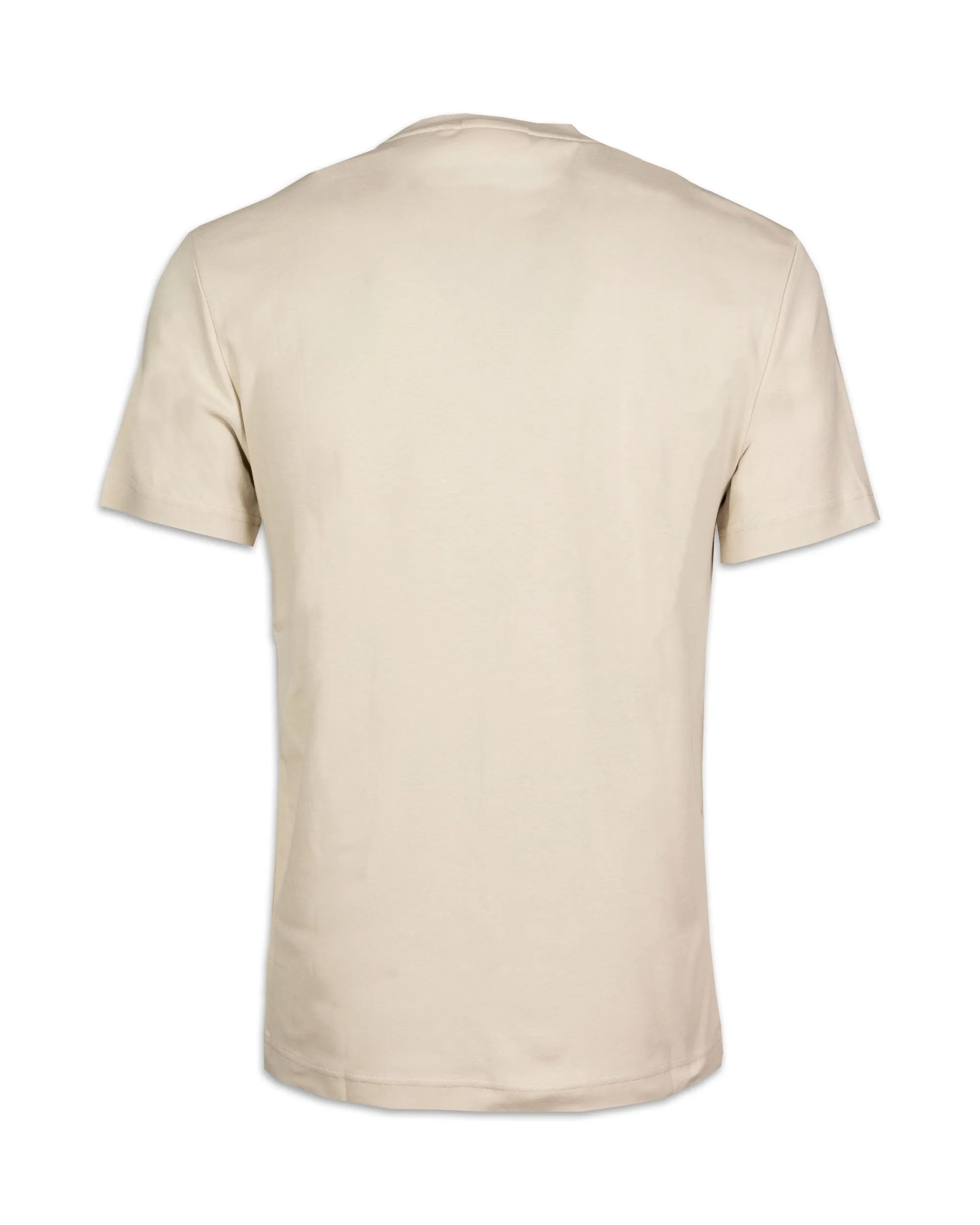 Calvin Klein Men's Beige Classic Interlock Tee