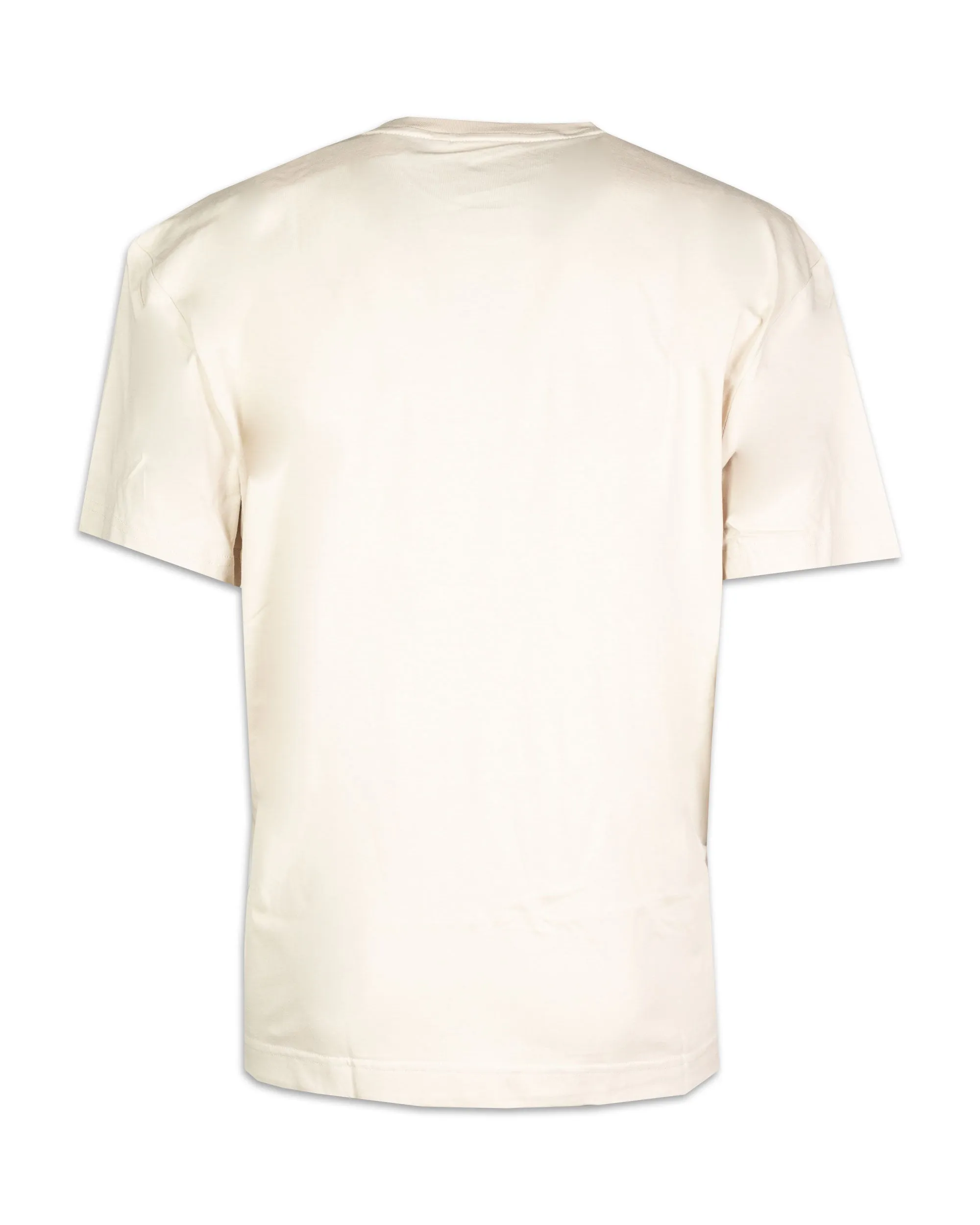 Calvin Klein Men's Comfort Fit Beige T-Shirt