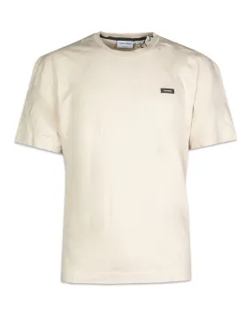 Calvin Klein Men's Comfort Fit Beige T-Shirt