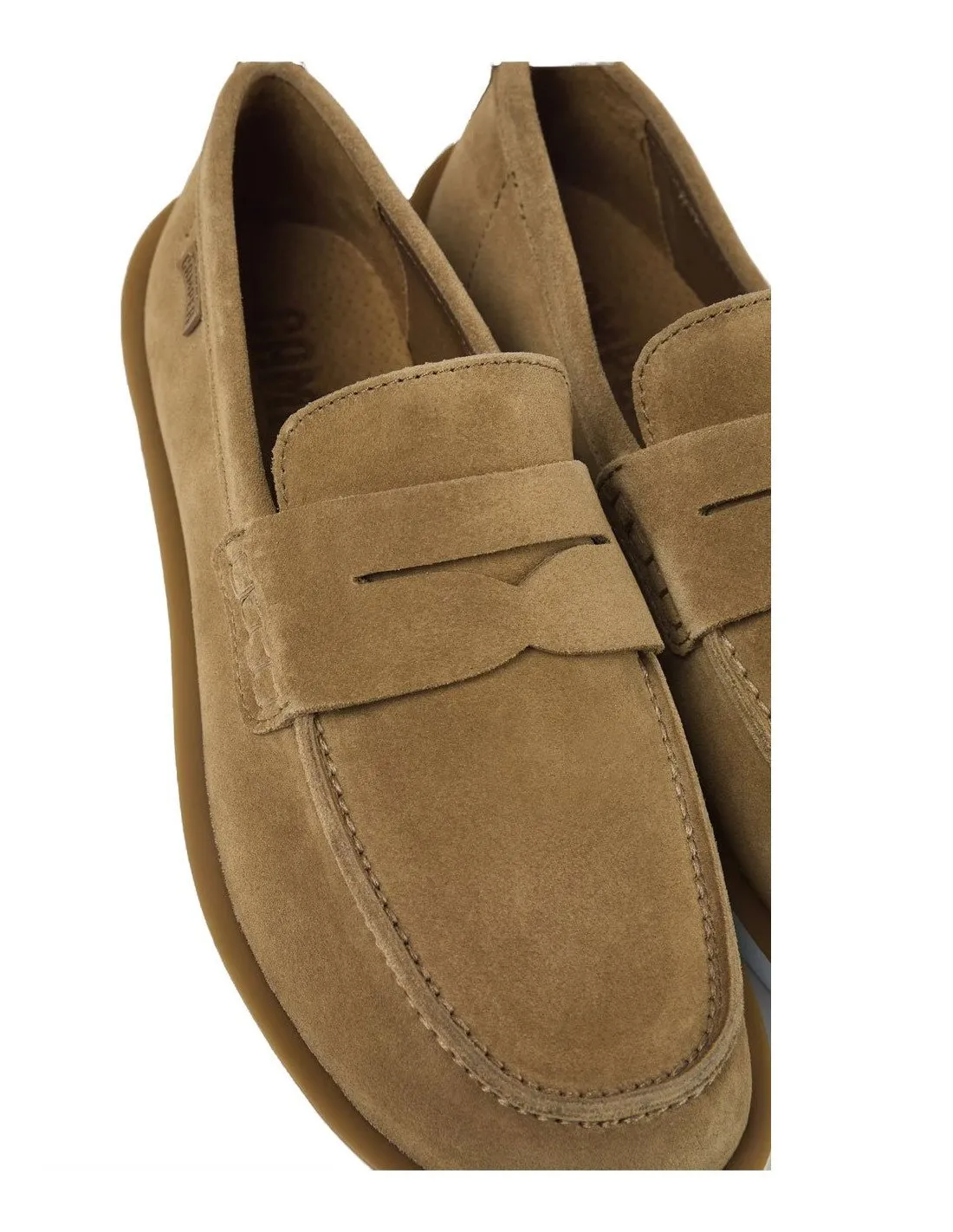 Camper men's brown loafers Wagon K100889