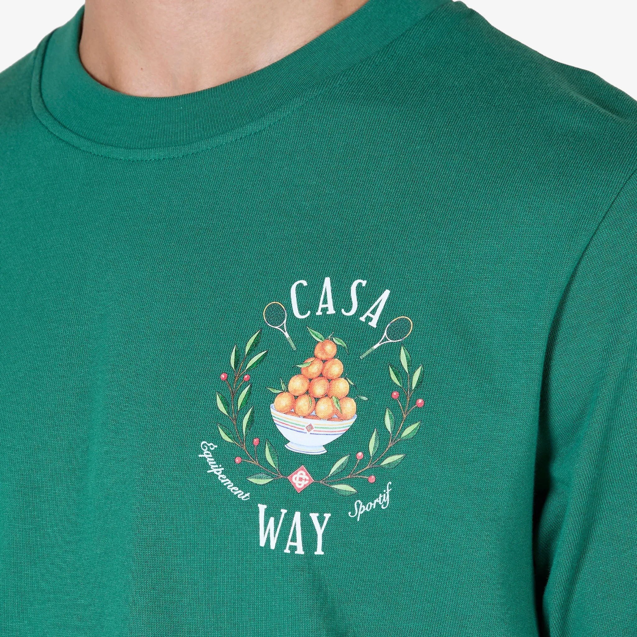 Casa Way Evergreen Print T-Shirt.